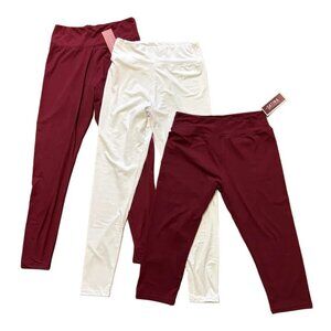 NWT SATINA High Waisted Stretchy Leggings with Tummy Control SZ L